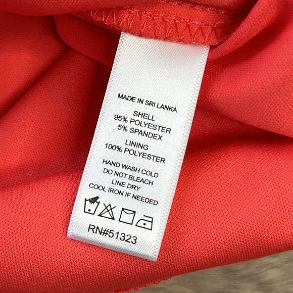 CeCe | Melon Color Eyelet Ruched Sleeve Knit Top - Picture 4 of 9